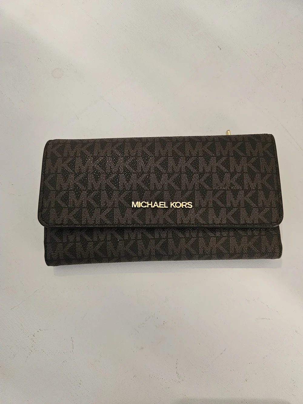 Michael Kors Brown Monogram Wallet